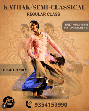 Vibe Dance Studio  -  Kathak & Semi Classical Dance Classes