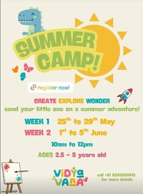 Vidya Vana Preschool-Summer Camp 2026