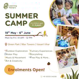 LEARNING MATTERS SUMMER CAMP 2025(Noida)