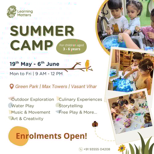 LEARNING MATTERS SUMMER CAMP 2025(Vasant Vihar)