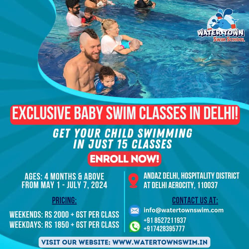 Water Town Swim School-Baby Swim Classes
