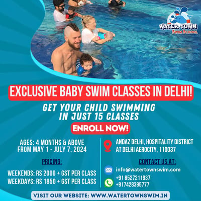 Water Town Swim School-Baby Swim Classes