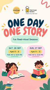 WeeRead Children's Book Club-One Day One Story Fun Read Aloud Sessions