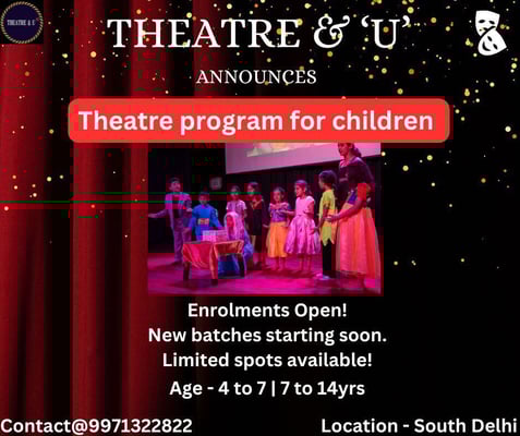 Theatre & U-Theatre program for children ( Gurugram )
