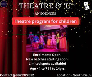 Theatre & U-Theatre program for children ( Gurugram )