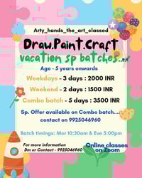 Arty hands-the art classes