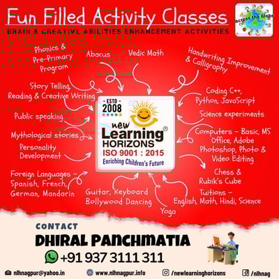 New Learning Horizon:Fun Filled Activity Classes