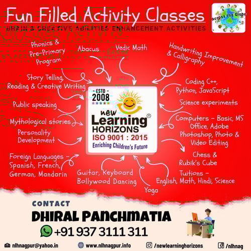 New Learning Horizon:Fun Filled Activity Classes