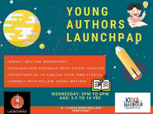 KIDS HARBOUR: Young Authors Launchpad