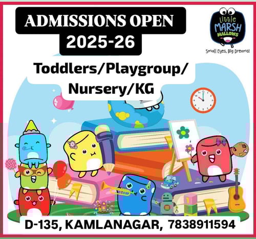 Little MARSH MALLOWS: Admissions Open(2025-2026)