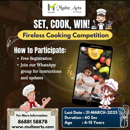 Multe art: Fireless Cooking Competition