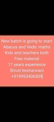 Numetrical Solutions - Abacus & Vedic Maths Classes