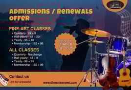 Dhwani Sangeet Mahavidyalaya: Admissions Open