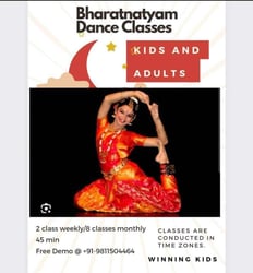 Winning Kids: Bharatnatyam Dance Classes For Kids & Adults