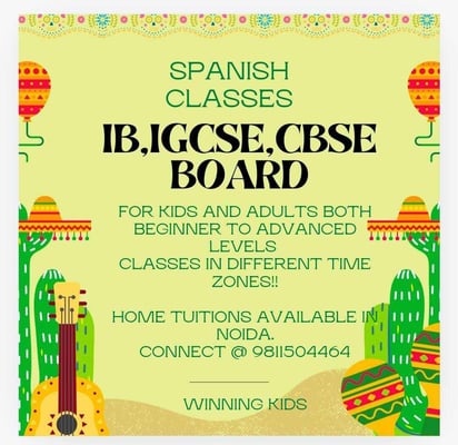 Winning kids: SPANISH CLASSES FOR KIDS