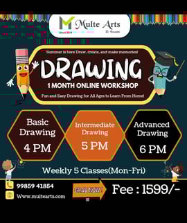  Multe Arts-Summer Drawing Workshop