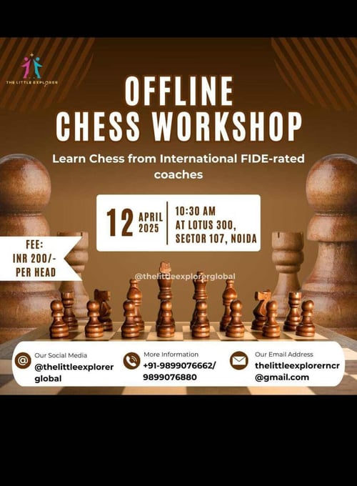 The little explorers: Chess Workshop