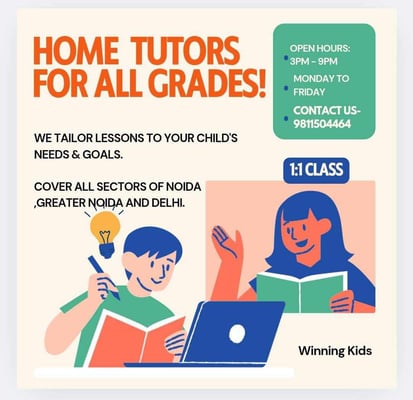 Winning Kids: Personalized learning Classes (Greater Noida)
