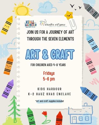 Kids Harbour: Art & Craft classes