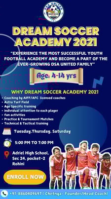 Dream Soccer Academy 2021:football Classes