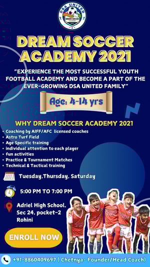 Dream Soccer Academy 2021:football Classes
