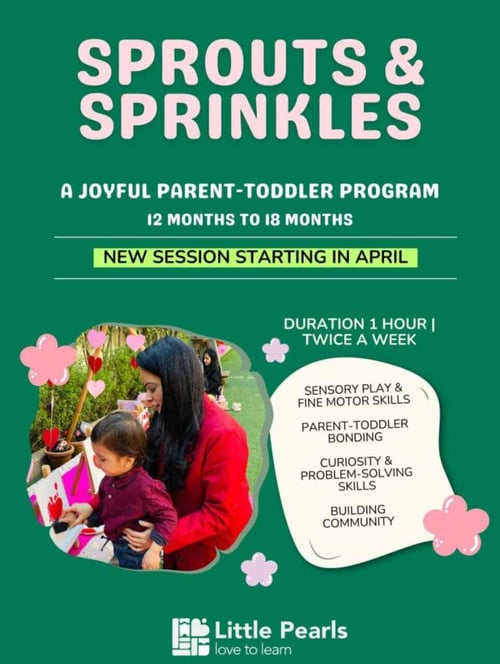 Little Pearls Play School: Parent-Toddler Program