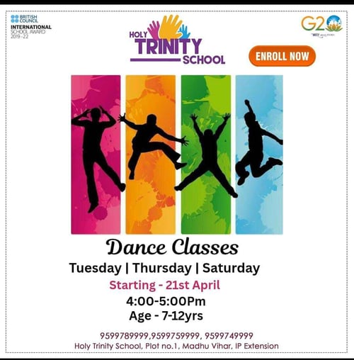 Holy Trinity School:  Groove Dance Classes