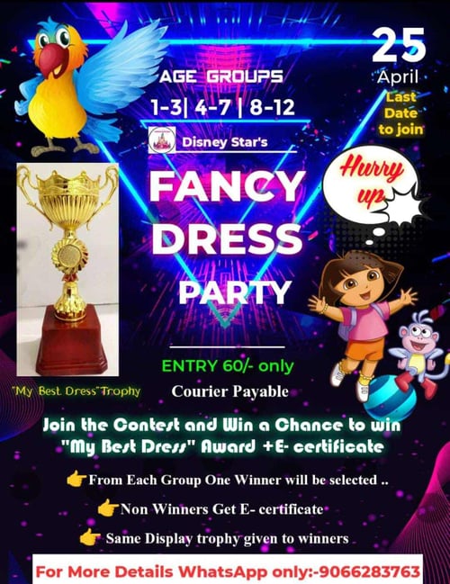 Disney Star's: Fancy Dress Party