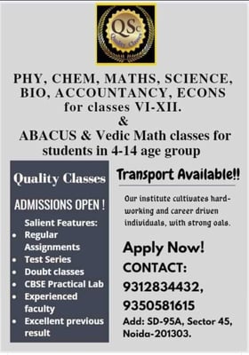 Quality Study And Projects Center: Admissions Open