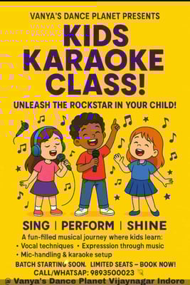 VANYA'S DANCE PLANET: KIDS KARAOKE CLASS