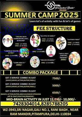 S Production Studio- SUMMER CAMP 2025