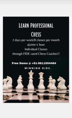 Winning Kids:Professional Chess Classes