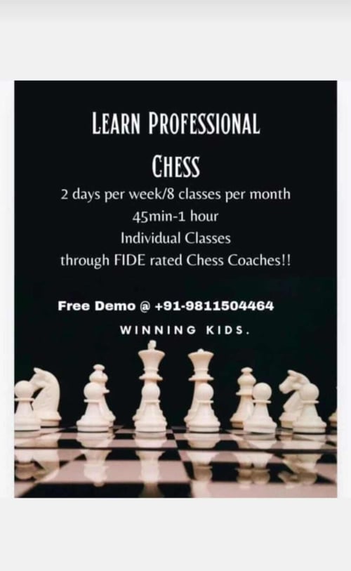 Winning Kids:Professional Chess Classes