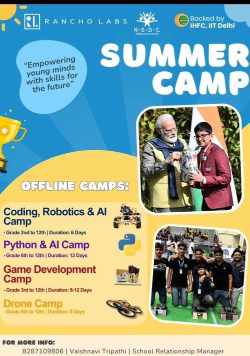 The Shri Ram Wonder Years: Summer Tech Camp 2025