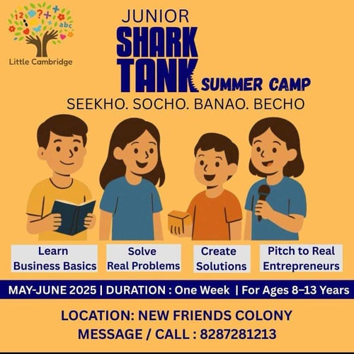 Little Cambridge :Junior Shark Tank Camp