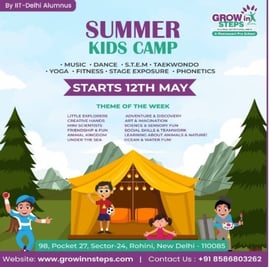 Grow inn Steps- Summer Kids Camp