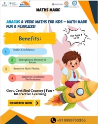Maths Magic: Abacus & Vedic Maths for Kids