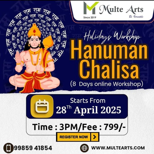 Asquare education: Hanuman Chalisa Holidays Special Workshop