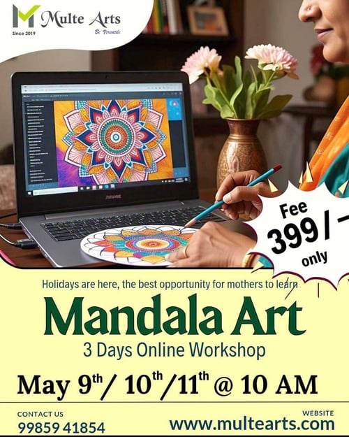 MulteArts: Mandala Art Workshop