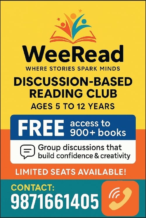 WeeRead Children's Book Club: Discussion-based reading club