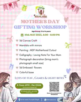 Skillful Minds Mother's Day Gifting Workshop