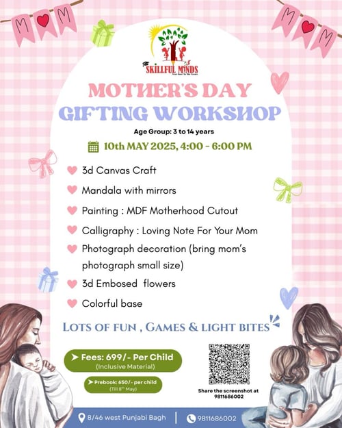 Skillful Minds Mother's Day Gifting Workshop