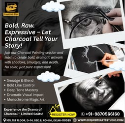 Exquisite Arts Studio:Charcoal Art Course