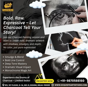 Exquisite Arts Studio:Charcoal Art Course