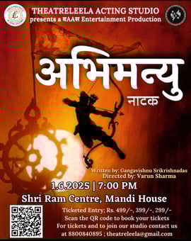 THEATRELEELA ACTING STUDIO:  ŕ¤ŕ¤­ŕ¤żŕ¤Žŕ¤¨ŕĽŕ¤ŻŕĽ A Play