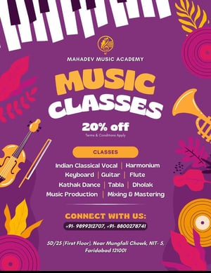 MAHADEV MUSIC ACADEMY: MUSIC CLASSES