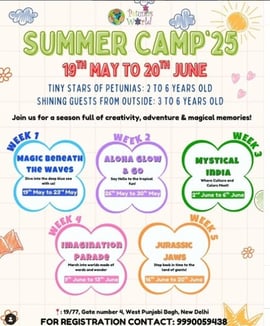 Petunias World: SUMMER CAMP 2025
