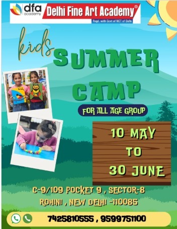 Delhi Fine Art Academy: Kids Summer Camps