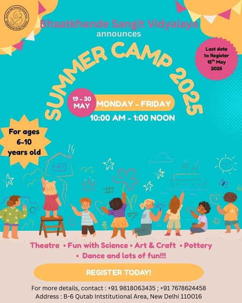 Bhaatkhande Sangit Vidyalaya: SUMMER CAMP 2025