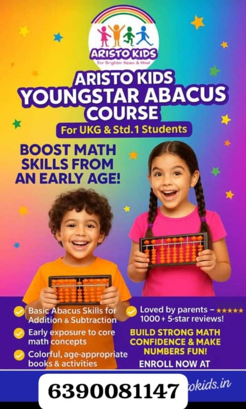 Aristo Kids: YOUNGSTAR ABACUS COURSE